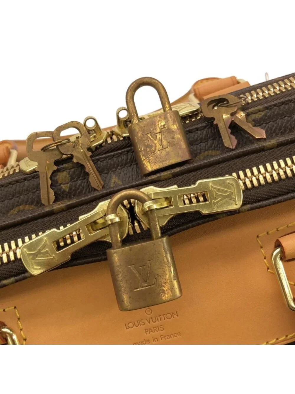 Louis Vuitton Monogram Alize du Poche Boston